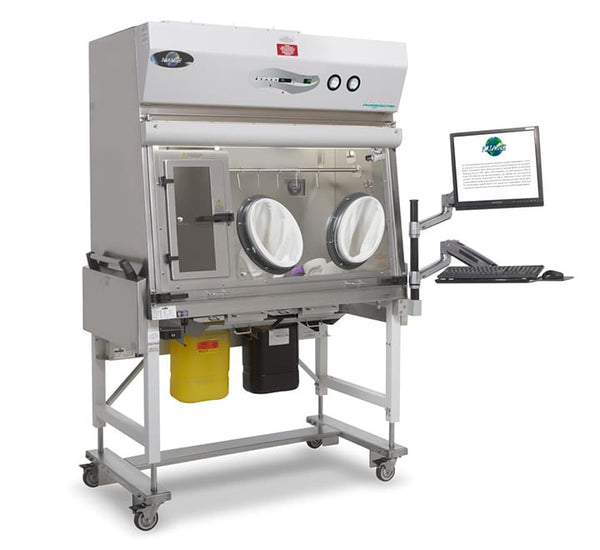 NU-NR800 Sistema de barrera de acceso restringido compuesto de aislador de contención aséptica