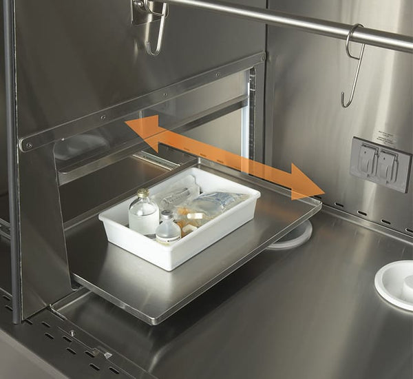 NU-NR800 Sistema de barrera de acceso restringido compuesto de aislador de contención aséptica